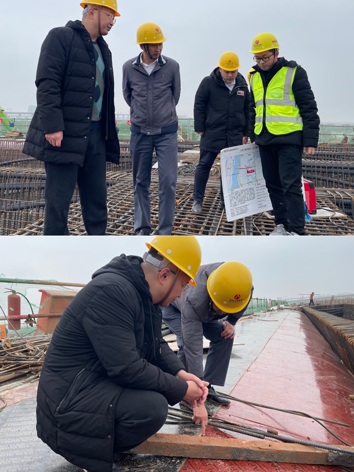 1641873104952252.jpg 南昌市政建設集團王海龍前往小藍大道快速化工程現(xiàn)場檢查指導6911.jpg