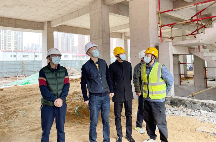 市政公用集團黨委委員、副總經(jīng)理葛威敏到泉邦產(chǎn)業(yè)園項目檢查安全生產(chǎn)工