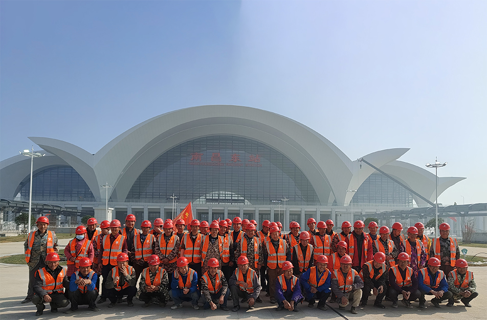 22 天！南昌東站建設(shè)突擊隊(duì)的速度與激情