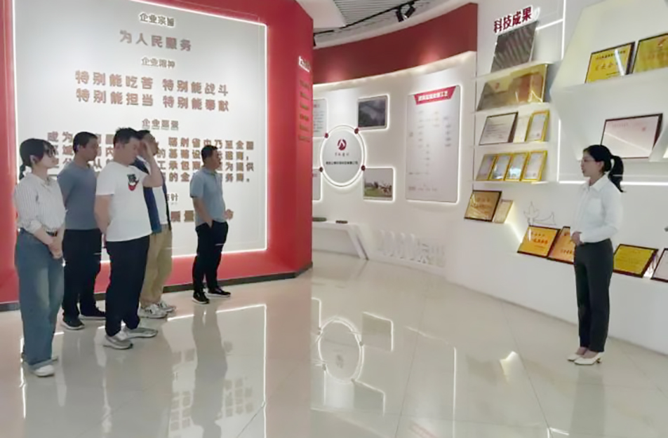 南昌市政建設(shè)集團(tuán)開展“重溫奮斗史，啟航新征程”企業(yè)展廳講解活動