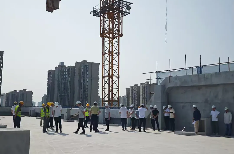 南昌市政建設集團有限公司年中“品質提升”優(yōu)秀項目現(xiàn)場觀摩